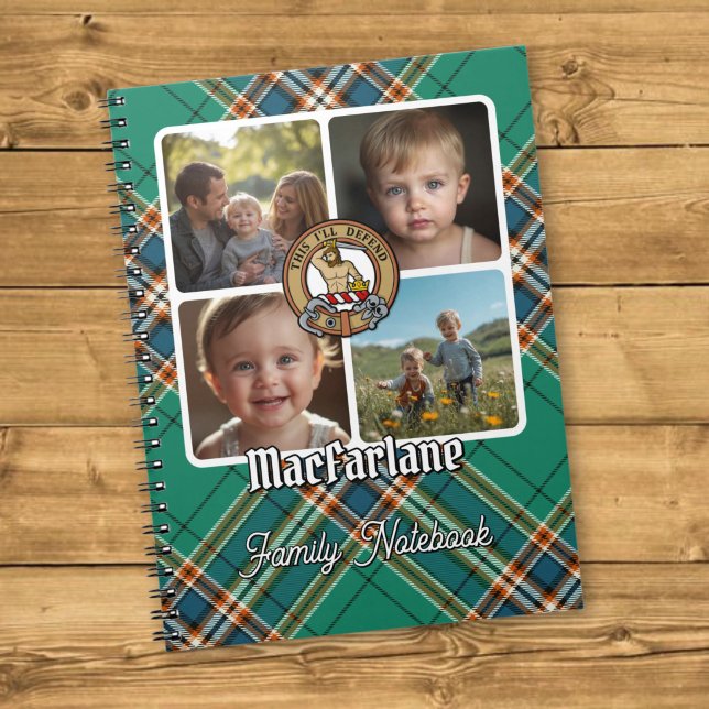 Cuaderno Collage de Fotos de la Familia MacFarlane (Subido por el creador)