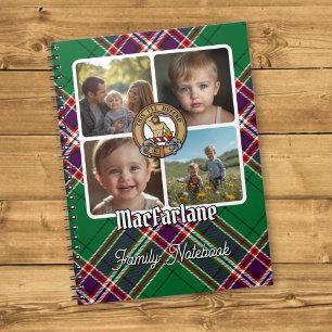 Cuaderno Collage de Fotos de la Familia MacFarlane