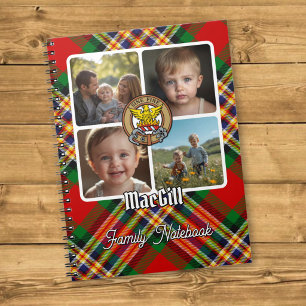 Cuaderno Collage de fotos de la familia MacGill