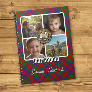 Cuaderno Collage de Fotos de la Familia MacGowan