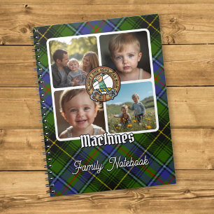 Cuaderno Collage de fotos de la familia MacInnes