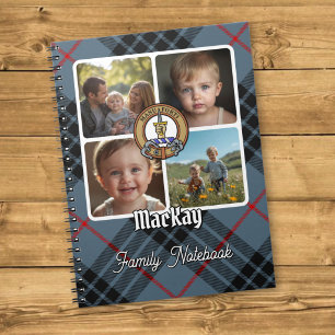 Cuaderno Collage de fotos de la familia MacKay