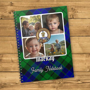 Cuaderno Collage de fotos de la familia MacKay