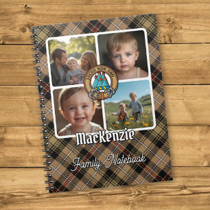 Cuaderno Collage de fotos de la familia MacKenzie