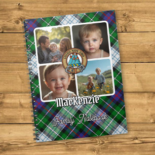 Cuaderno Collage de fotos de la familia MacKenzie