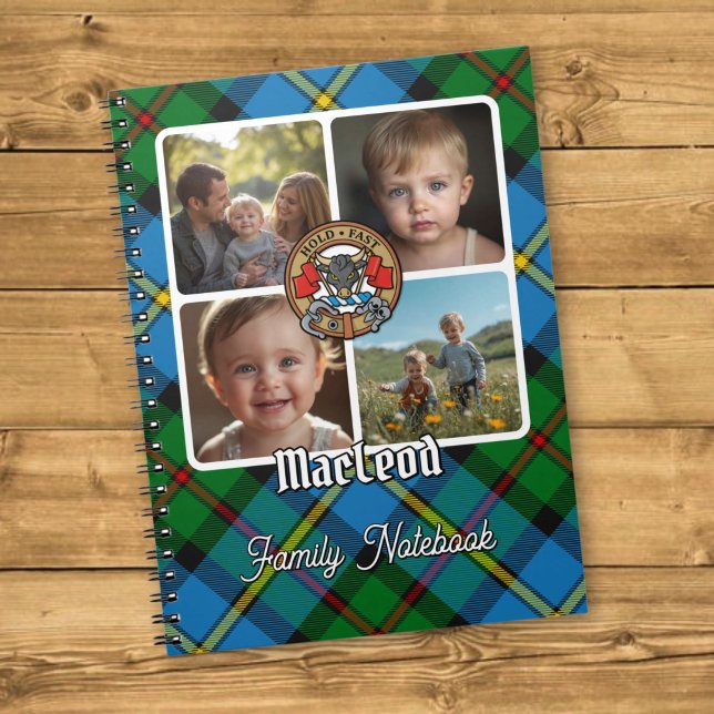 Cuaderno Collage de fotos de la familia MacLeod de Harris (Subido por el creador)