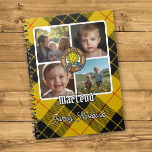 Cuaderno Collage de fotos de la familia MacLeod de Lewis