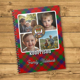 Cuaderno Collage de Fotos de la Familia Robertson