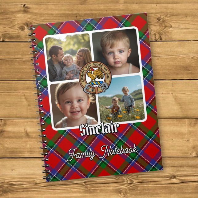 Cuaderno Collage de fotos de la familia Sinclair (Subido por el creador)
