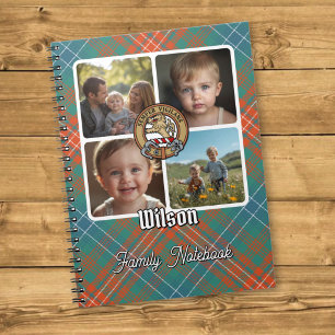 Cuaderno Collage de Fotos de la Familia Wilson