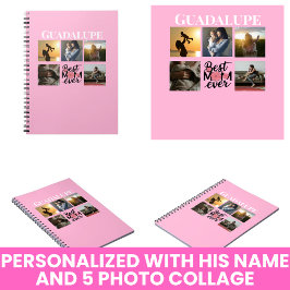 Cuaderno Collage de fotos de regalos del Día de la Madre y