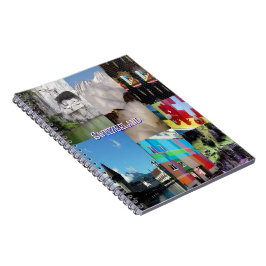 Cuaderno Collage de fotos de Suiza