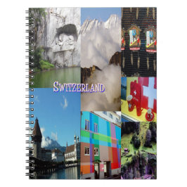 Cuaderno Collage de fotos de Suiza