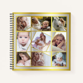 Cuaderno Collage de fotos familiar 18 Plata De Oro De Insta