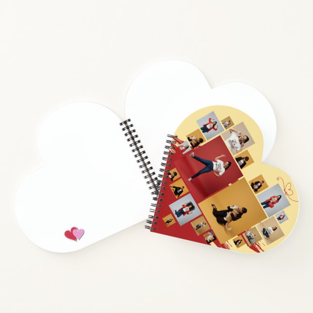 Cuaderno Collage de Fotos Femeninas Personalizadas sin Disc (Interior)