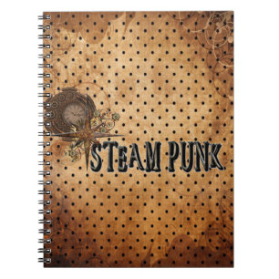 Cuaderno Collage de palabras Steampunk