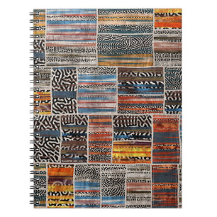 Cuaderno Collage de trabajo en mosaico: Extravaganza del pa