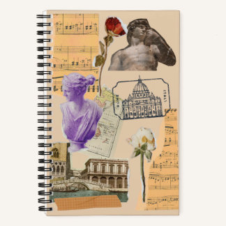Cuaderno Collage de Viajes de Vintage Europe