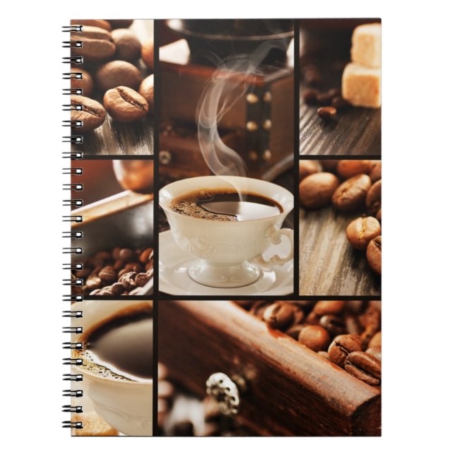Cuaderno Collage del café (Frente)