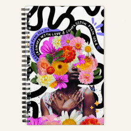 Cuaderno Collage digital cristiano redimido y coronado