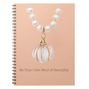 Cuaderno Collar de calabaza perla