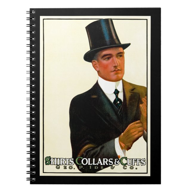 Cuaderno Collares y esposas de Camisetas de caballeros (Frente)