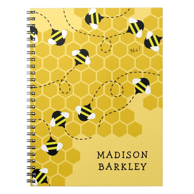 Cuaderno Colmena de Abejas Kid's Linda (Frente)