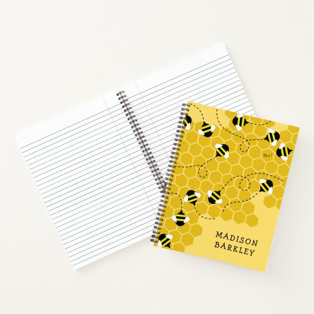 Cuaderno Colmena De Abejas Lindo Niño (Interior)