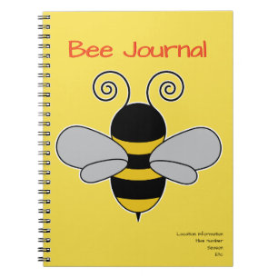 Cuaderno Colmena del diario de la abeja del apicultor