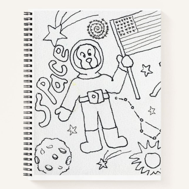Cuaderno Coloca tu propio espacio (Anverso)