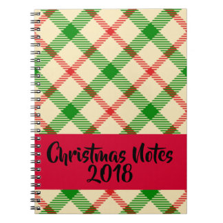 Cuaderno Colocados Navidades rojos y verdes