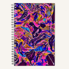Cuaderno Coloful Psychedelic Notebook