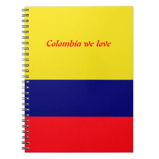 Cuaderno Colombia amamos