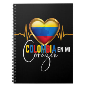 Cuaderno Colombia en mi Corazón Orgullo Colombiano