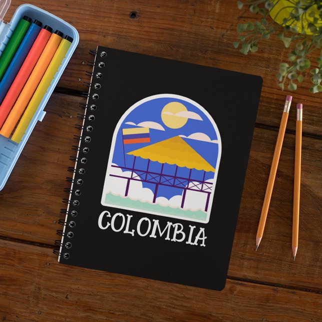 Cuaderno Colombia Viaje de época (colombia vintage travel notebook)