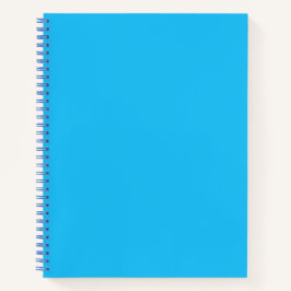 Cuaderno Color azul cielo sólido
