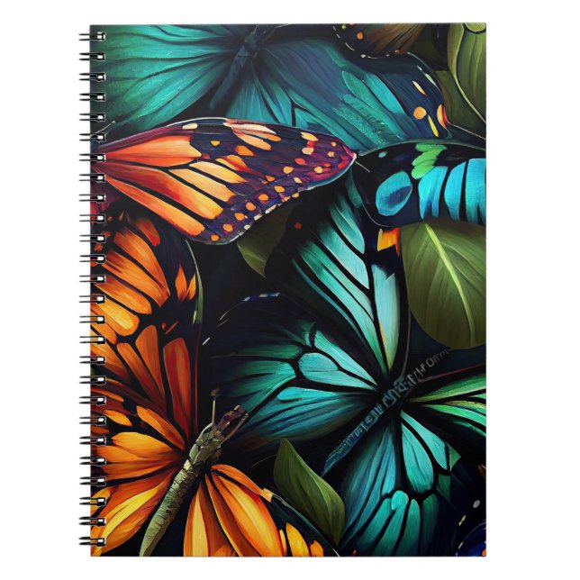 Cuaderno Color Burst – Butterflies in Motion (Frente)