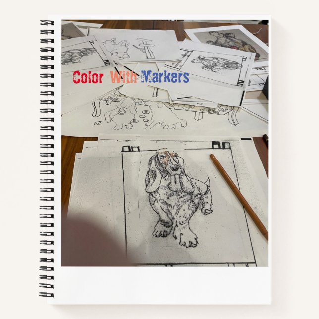 Cuaderno Color con bassie (Anverso)