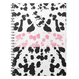 Cuaderno Color de agua moderno y bandeja de pintura negro