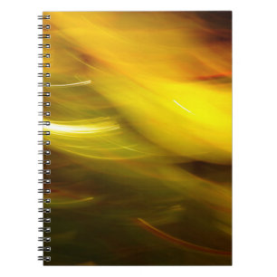 Cuaderno Color de fondo abstracto multicolor, movimiento