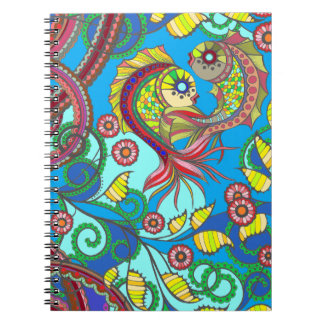 Cuaderno Color de Peces