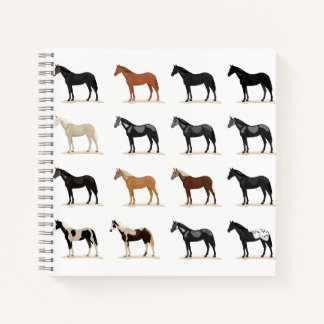 Cuaderno color de pelo de caballo