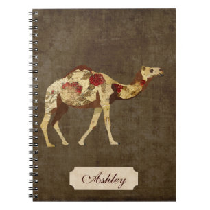 Cuaderno color de rosa del camello
