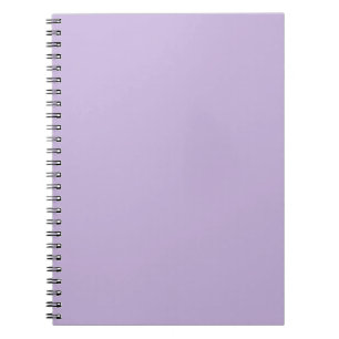 Cuaderno Color de tendencia: portátil suave violeta sólido