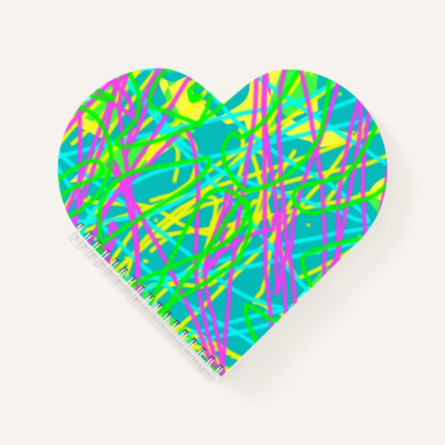 Cuaderno Color My Dreams Scribble Pattern Expressive (Anverso)