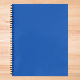 Cuaderno Color sólido azul cobalto