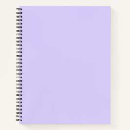Cuaderno Color sólido de lavanda pálida