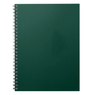 Cuaderno Color sólido fresco verde oscuro