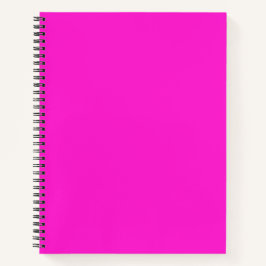 Cuaderno Color Sólido Magenta Caliente