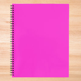 Cuaderno Color sólido magenta caliente